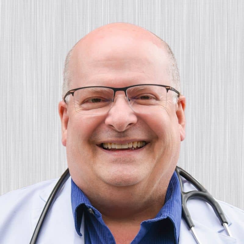 doctor mark Taylor Salem family medicine headshot in front of gray background